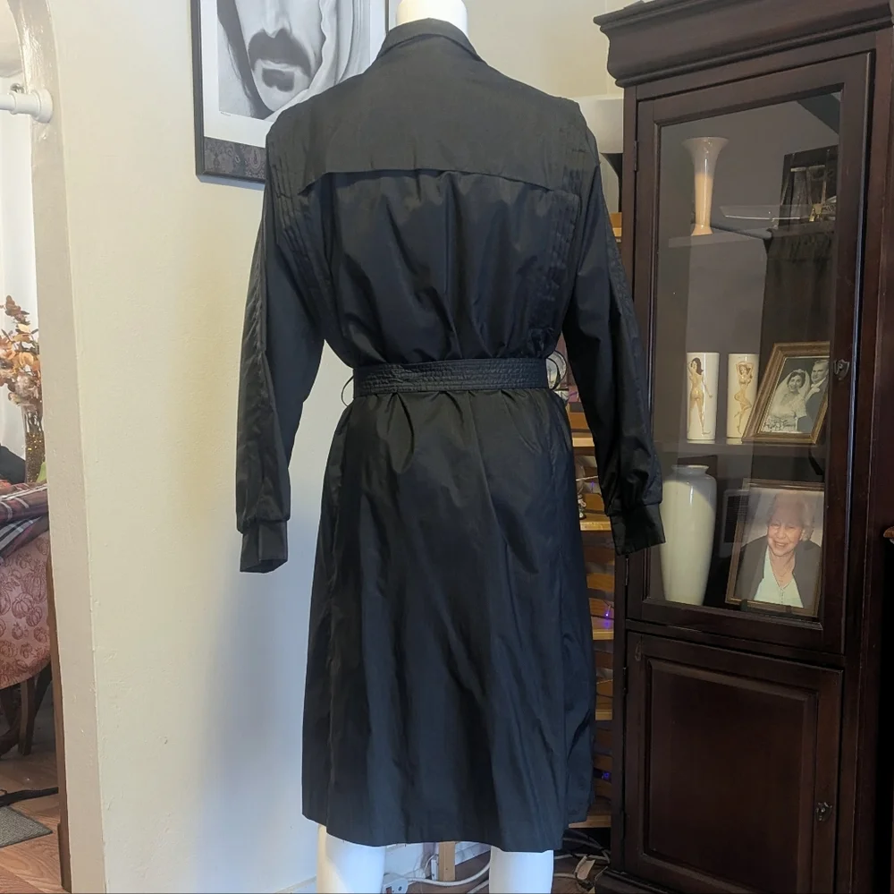 HPπ70s 80s On Oue Oversized Waterproof Trench Coat (9/10) - Picture 6 of 17